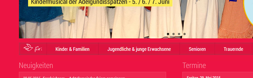 Neue Homepage der Pfarrei Heilig Geist Jülich ist online