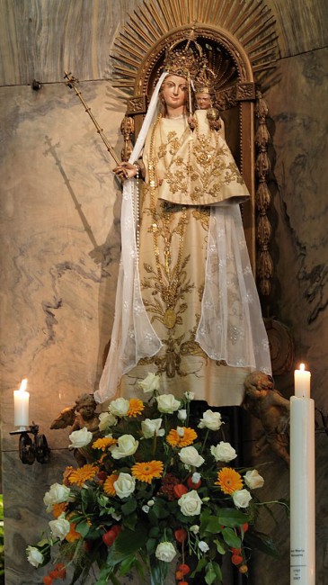 Gnadenbild im Aachener Dom