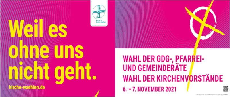 Wahlen am 6./7. November 2021 zu Gemeinderäten, GdG-Rat und Kirchenvorstand